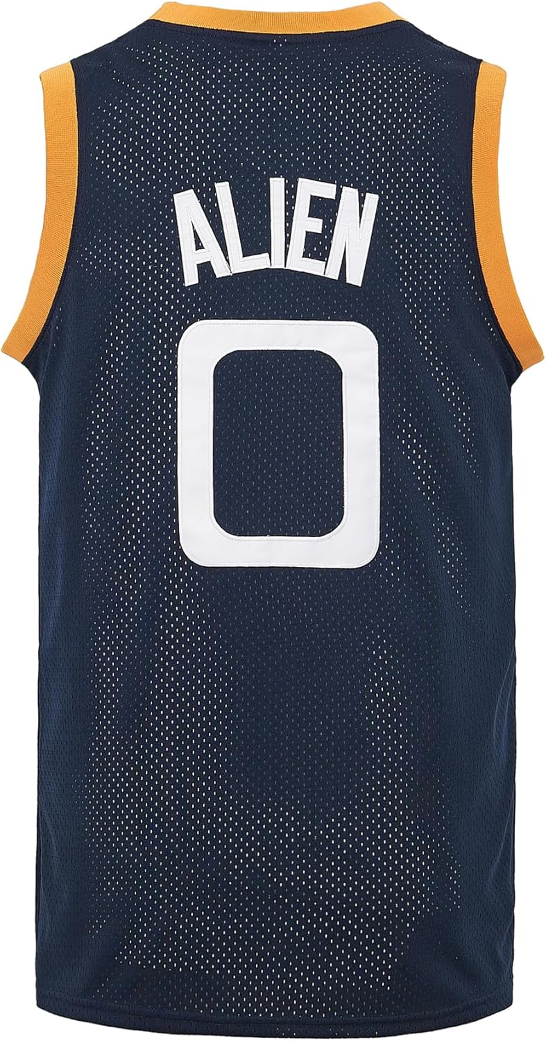 EHCSROP Mens Basketball Jersey Alien 0 Monstars Space Jersey 90s Hiphop Party Shirts - Image 2